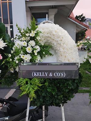 ดอกไม้สด ธารา 9034 ส่งถึงวัดแล้วค่ะ