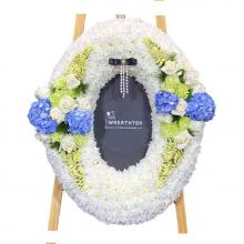 ธารา 9231 พวงหรีดดอกไม้สด wreath789