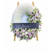 ธารา 9408 พวงหรีดดอกไม้สดราคา 1,150 บาท