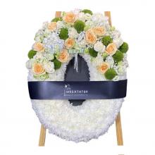 ธารา 9032 พวงหรีดดอกไม้สด