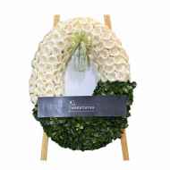 สายหมอก 9706 พวงหรีดดอกไม้จันทน์ใช้ประโยชน์ได้