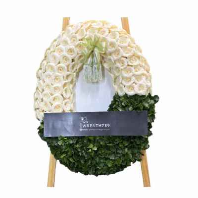 สายหมอก 9706 พวงหรีดดอกไม้จันทน์ใช้ประโยชน์ได้