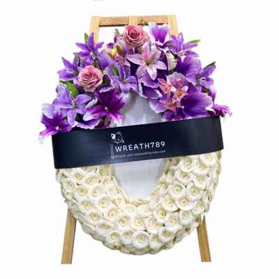 สายหมอก 9734 พวงหรีดดอกไม้จันทน์ส่งฟรี