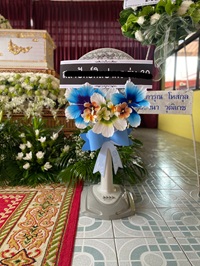 พวงหรีดวัดป้อมวิเชียรโชติการาม