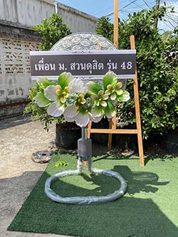 ภาพตัวอย่างก่อนจัดส่งถึงวัด