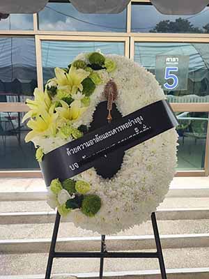 รีวิวพวงหรีดที่วัด