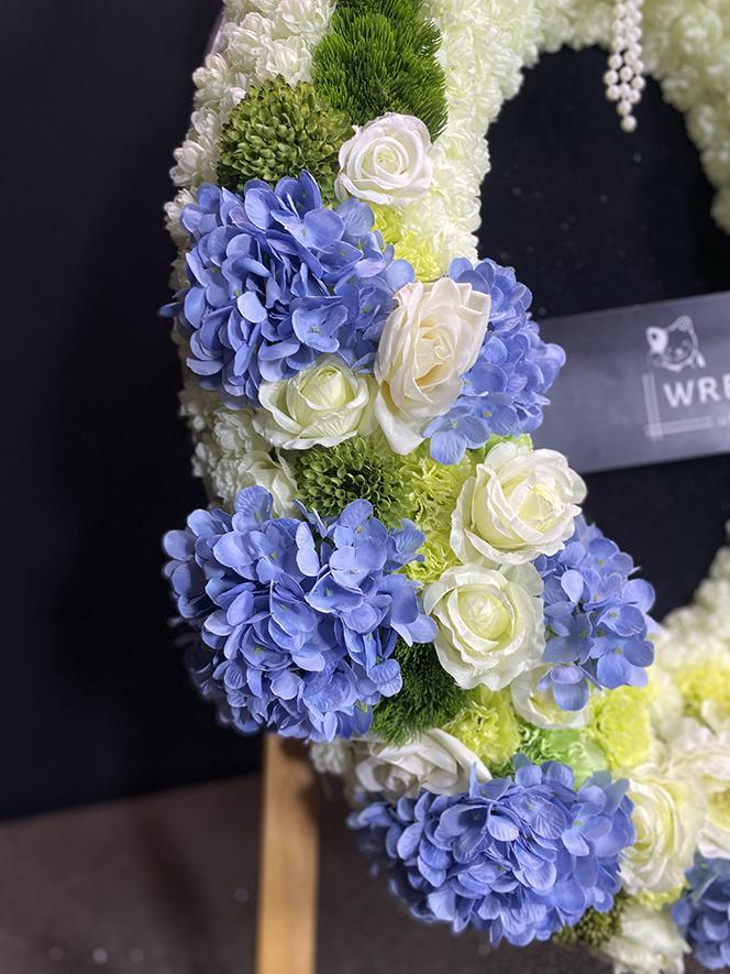 บุญรักษา 2322 ภาพซูมดอกไม้ใฮเดนเยีย กุหลาบ