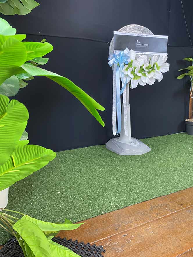 พัดลม 16นิ้ว 101 พวงหรีด