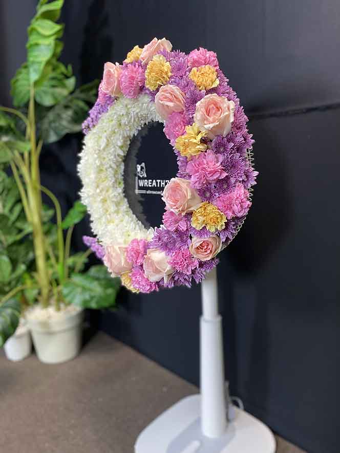 พัดลม 16 นิ้ว 1061 ถ่ายซูมดอกไม้