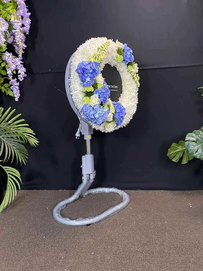 พัดลม 18นิ้ว 3401 มุมซ้าย ด้านข้าง