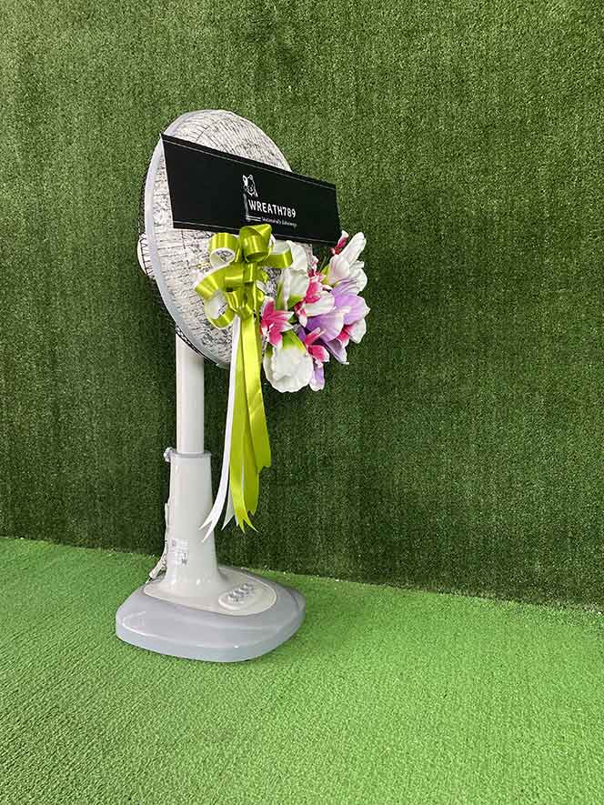 พัดลม 16นิ้ว 133p ภาพหันด้านข้าง