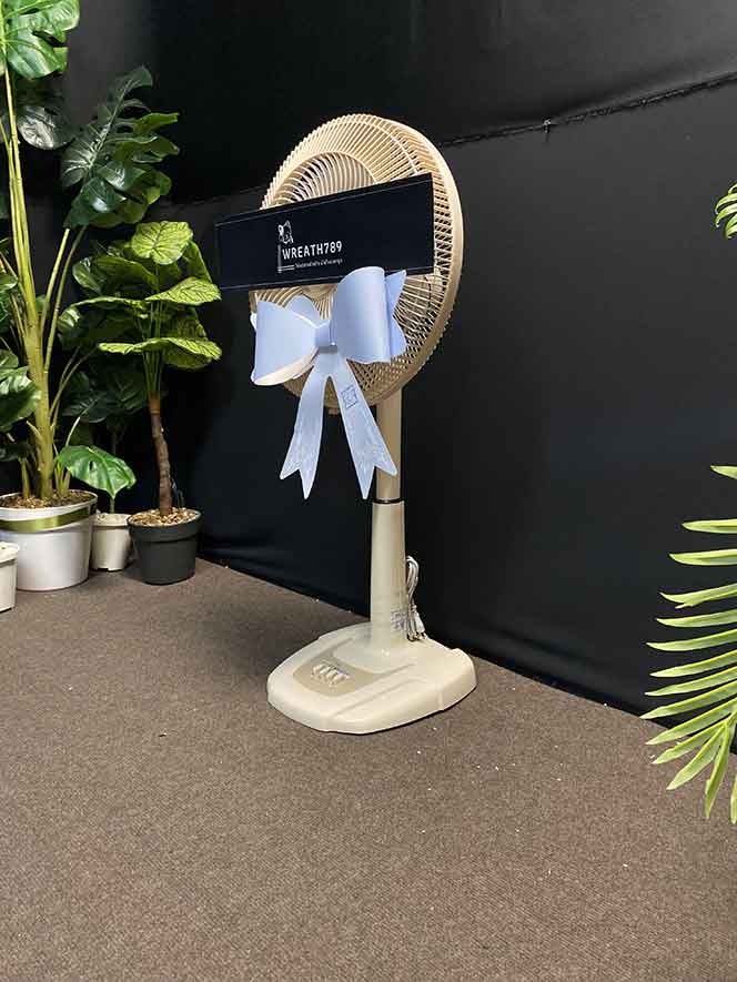 พัดลม 16นิ้ว 64w ถ่ายด้านข้าง ๆ