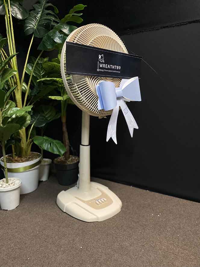 พัดลม 16นิ้ว 64w ถ่ายมุมซ้าย