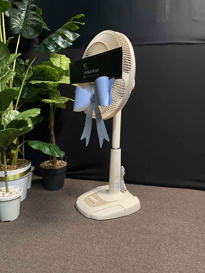 พัดลม 16นิ้ว 64w ถ่ายมุมขวา