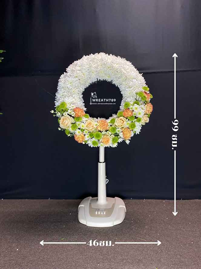 พัดลม 16 นิ้ว 2088 ภาพแสดงขนาดกว้างและสูง