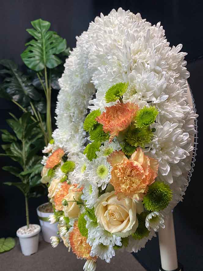 พัดลม 16 นิ้ว 2088 ภาพซูมดอกไม้