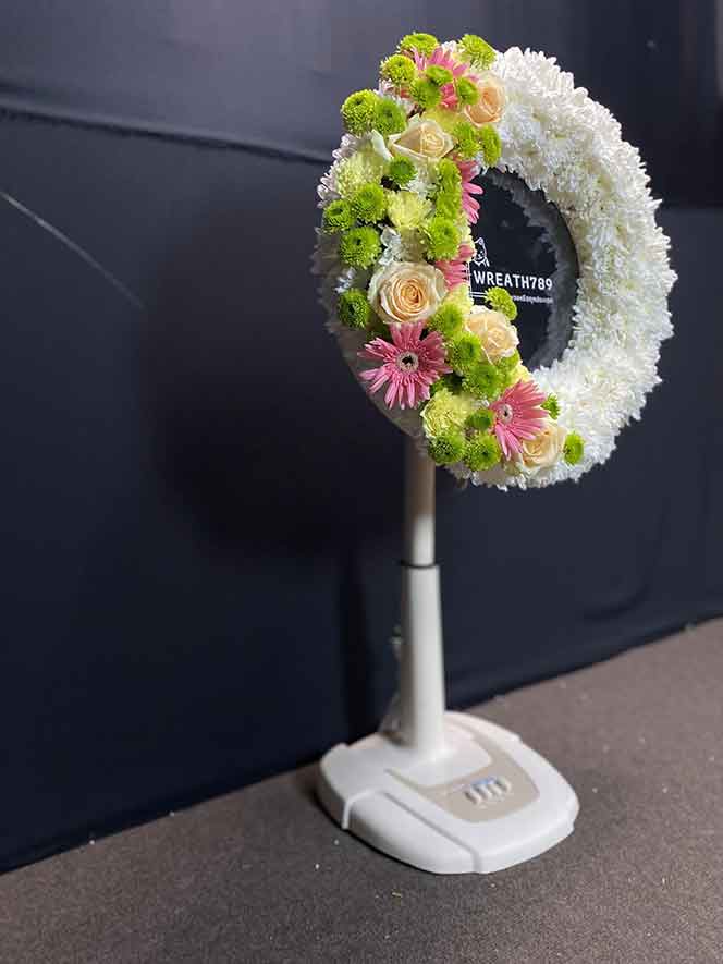 พัดลม 16 นิ้ว 2089 ภาพมุมซ้ายด้านข้าง