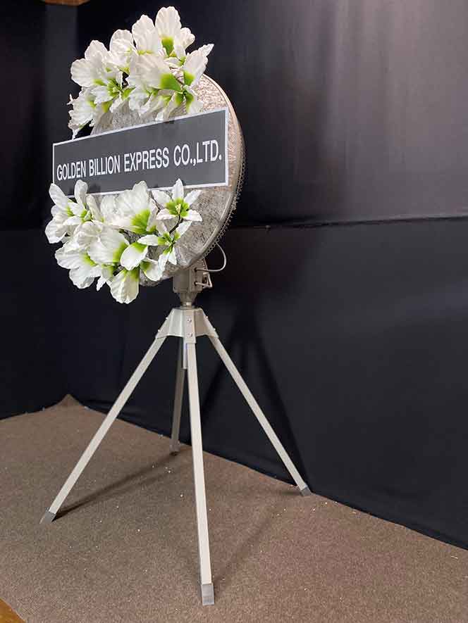 พัดลม 22 นิ้ว รหัส39 ภาพถ่ายมุมทางขวา