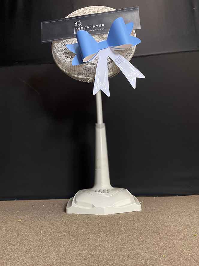 พัดลม 16 นิ้ว 647 ภาพมุมเงยข้าง