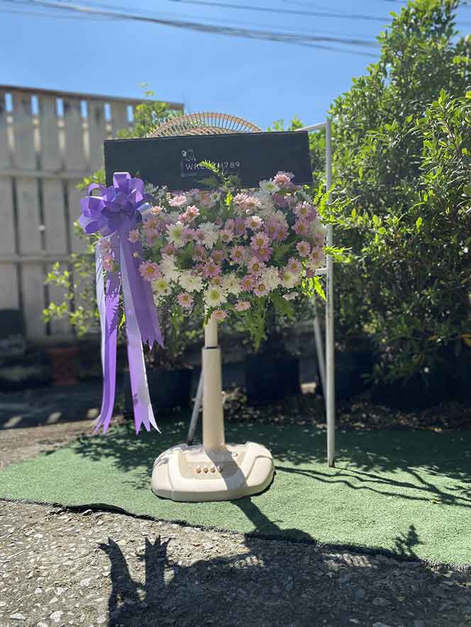 พัดลม 16 นิ้ว 64s ภาพกลางแจ้งก่อนส่ง