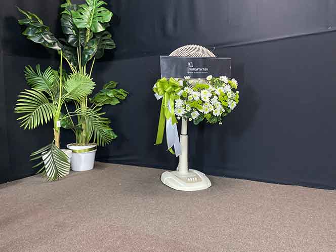 พัดลม 16 นิ้ว 64sk ภาพรายละเอียดดอกไม้