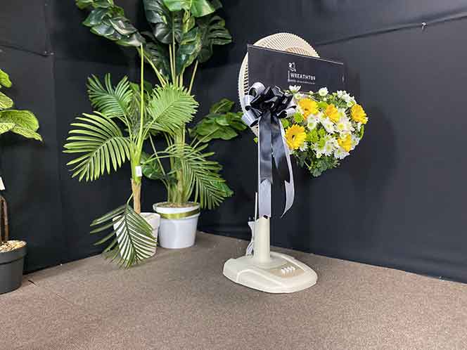 พัดลม 16 นิ้ว vy ภาพแสดงด้านข้างซ้าย