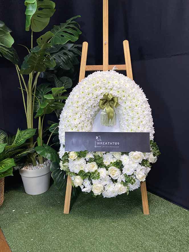 ธารา 9013 พวงหรีดดอกไม้สดราคา ส่งฟรี