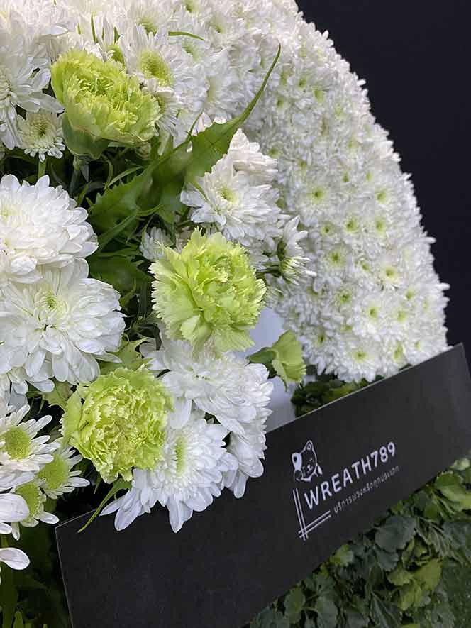 ธารา 9035 พวงหรีดดอกไม้สดราคา ส่งฟรี