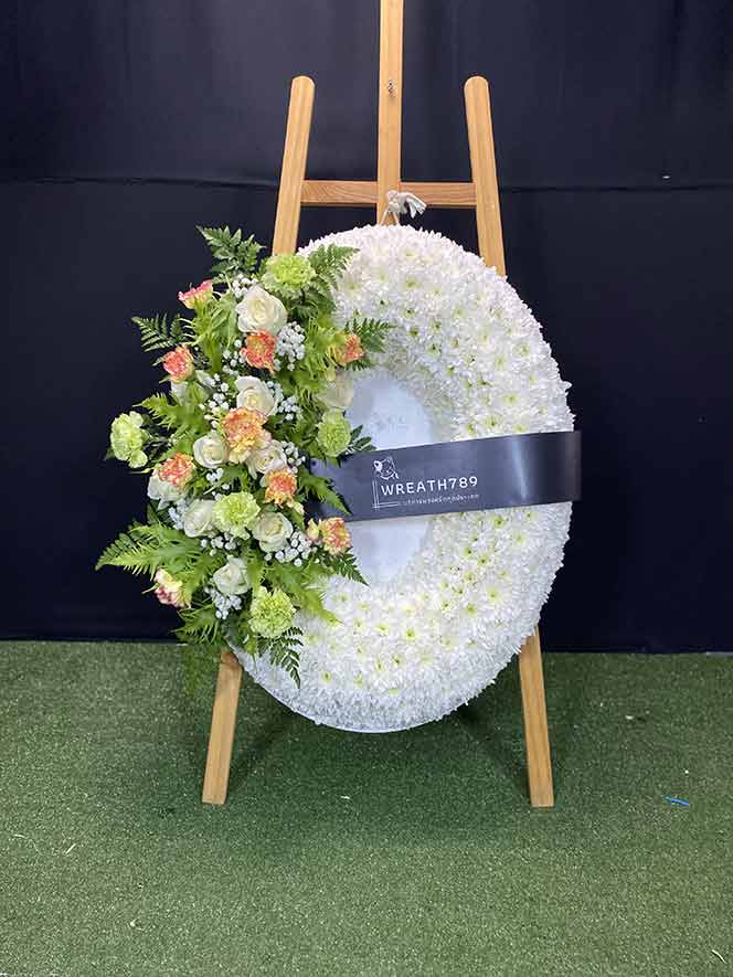 ธารา 9213 พวงหรีดดอกไม้สดราคา ส่งฟรี