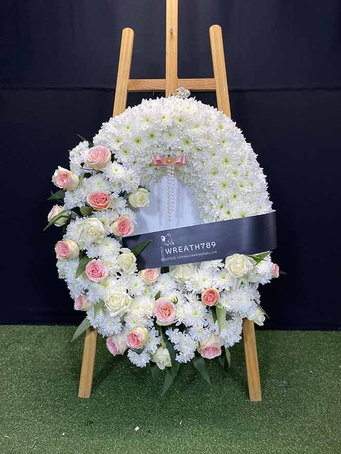 ธารา 9222 พวงหรีดดอกไม้สดราคา ส่งฟรี