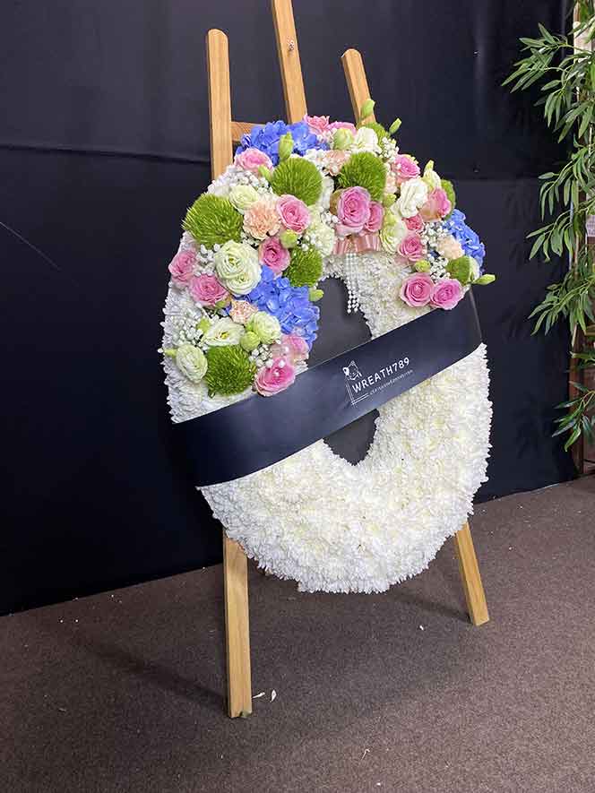  ธารา 902c พวงหรีดดอกไม้สดส่งดวน