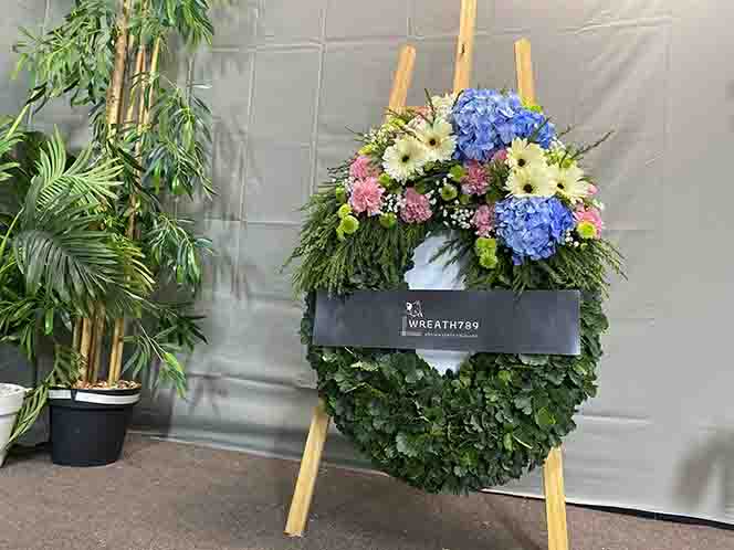 ธารา 9214 Fresh flower wreath ภาพ3