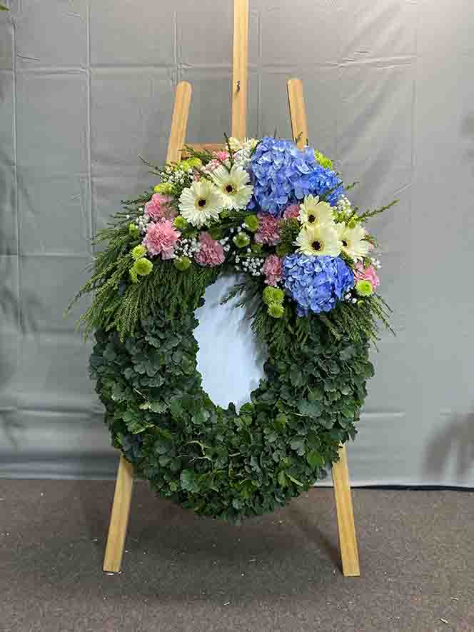 ธารา 9214 Fresh flower wreath ภาพ1