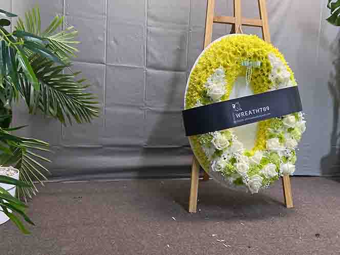 ธารา 9215 Fresh flower wreath ภาพที่1