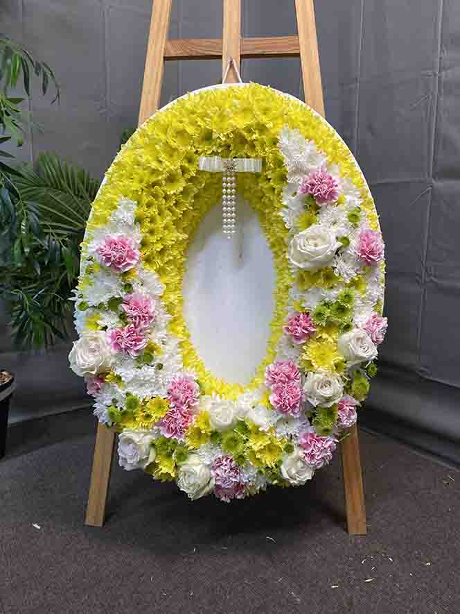 ธารา 9216 Fresh flower wreath ภาพ3