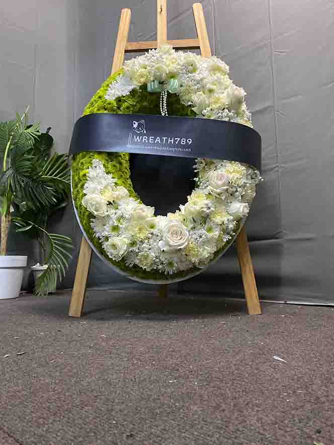 ธารา 9217 Fresh flower wreath ภาพที่3