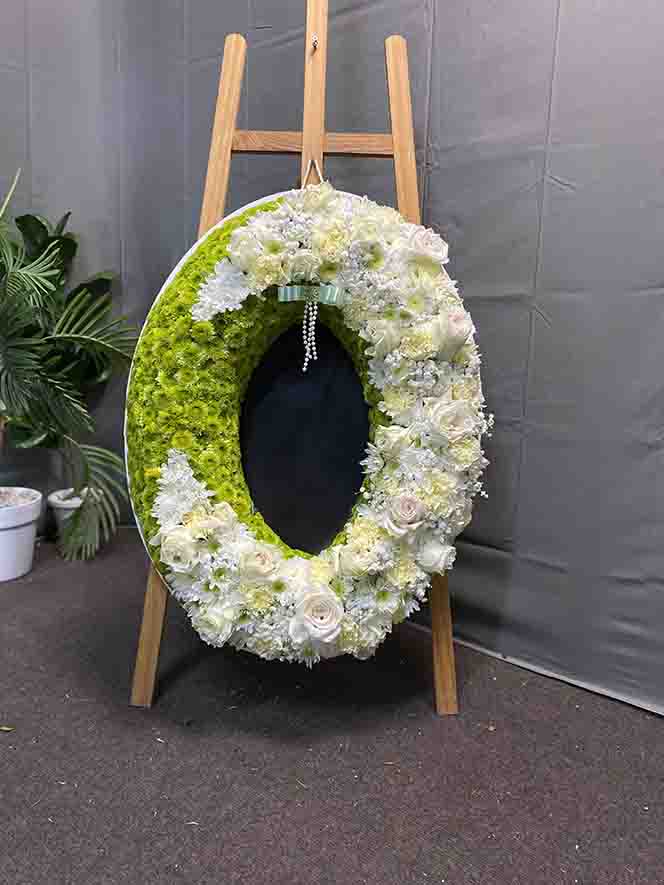 ธารา 9217 Fresh flower wreath ภาพที่2