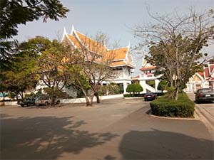 บริเวณวัดราษฎร์บำรุง บางแค
