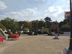 บริเวณวัดราษฎร์บำรุง บางแค