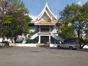 บริเวณวัดราษฎร์บำรุง บางแค