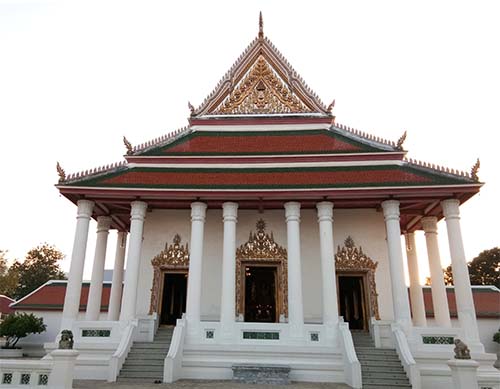 วัดมกุฏกษัตริยาราม พวงหรีดจัดส่งฟรี
