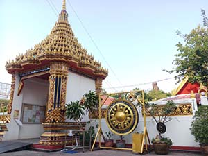 บริเวณทำบุณวัดพุทธบูชา