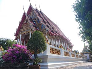 บริเวณทำบุณวัดพุทธบูชา