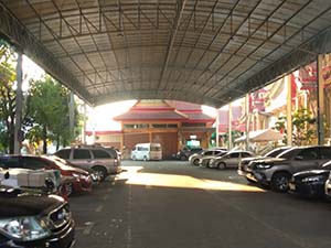 บริเวณทำบุณวัดบางเตย