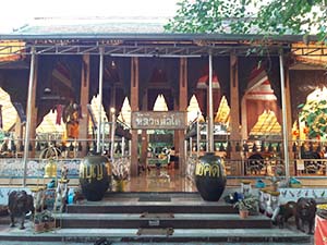 บริเวณทำบุณวัดด่าน พระราม3