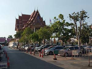 บริเวณทำบุณวัดดอนเมือง