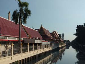 บริเวณทำบุณวัดดอนเมือง