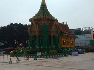 บริเวณทำบุณวัดลุ่มเจริญศรัทธา