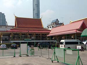 บริเวณทำบุณวัดลุ่มเจริญศรัทธา