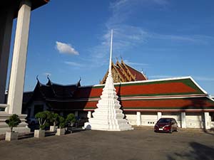 บริเวณทำบุณวัดวัดสระเกศ